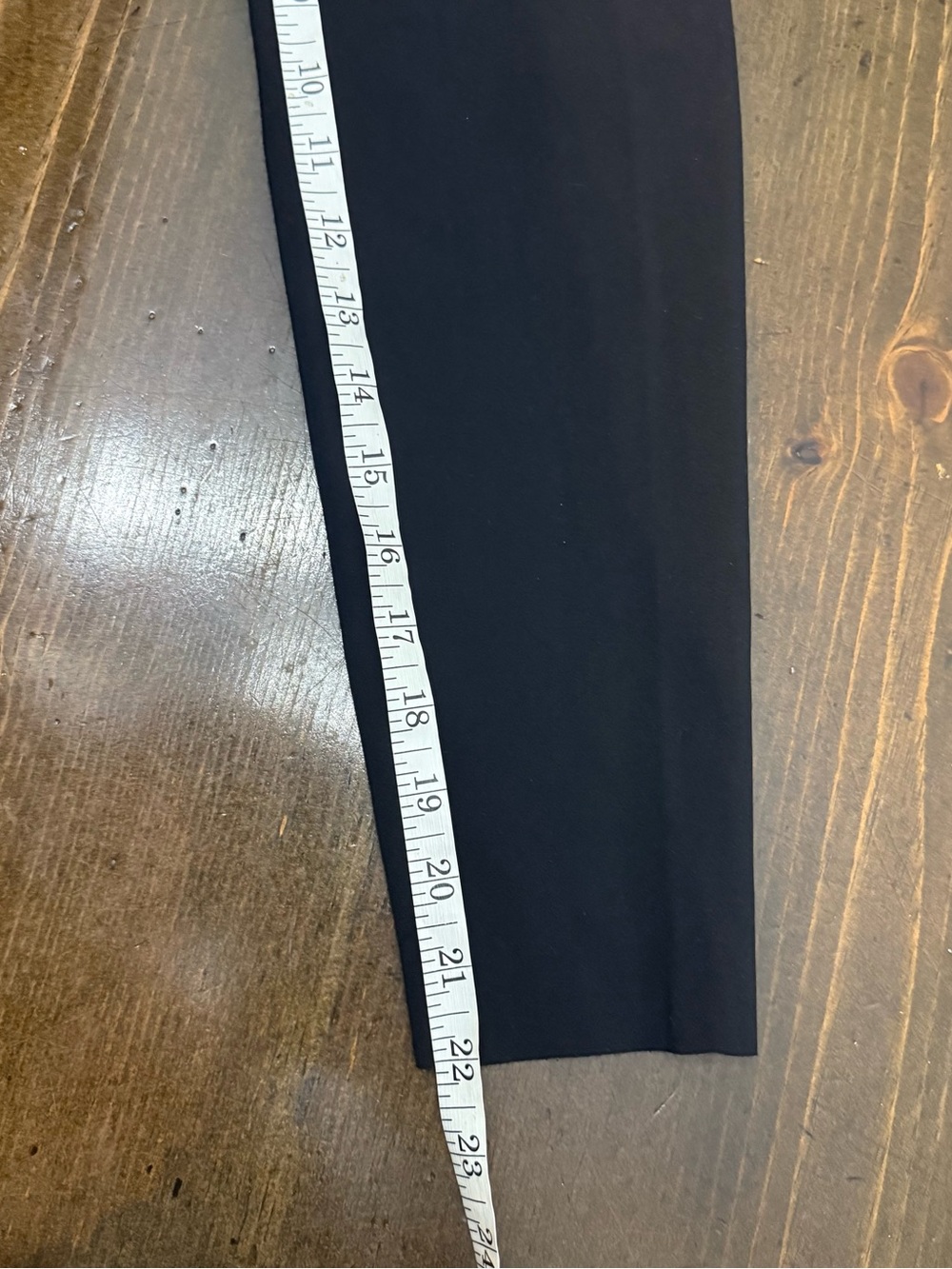 SPANX Black Booty Boost High-Waist Leggings 7/8 length - Picture 4 of 10
